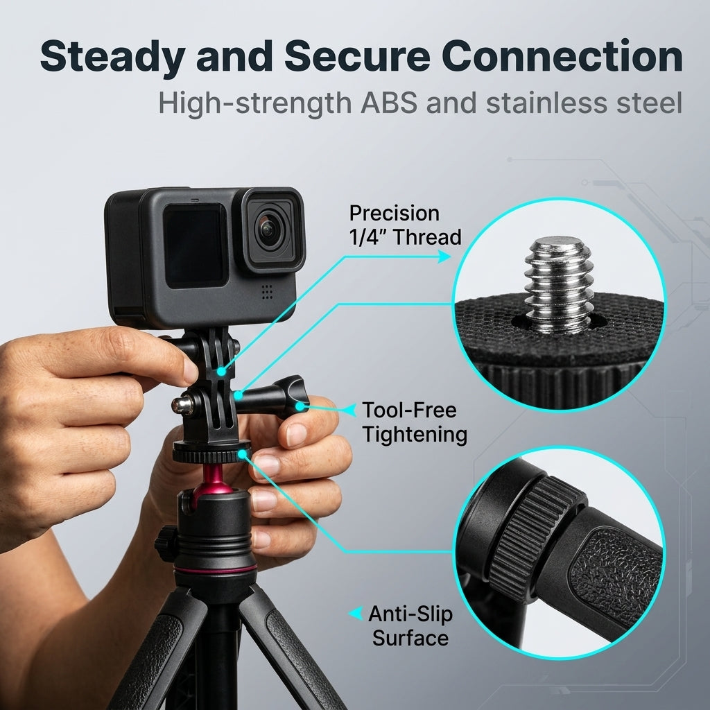 ZORBES® 8 in 1 Universal Action Camera Mount Kit for GoPro Insta360