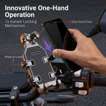 ZORBES® Motorcycle Phone Mount with Dual Vibration Dampener