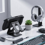 ZORBES® Metal Gamepad & Handheld Console Desktop Stand with Cooling