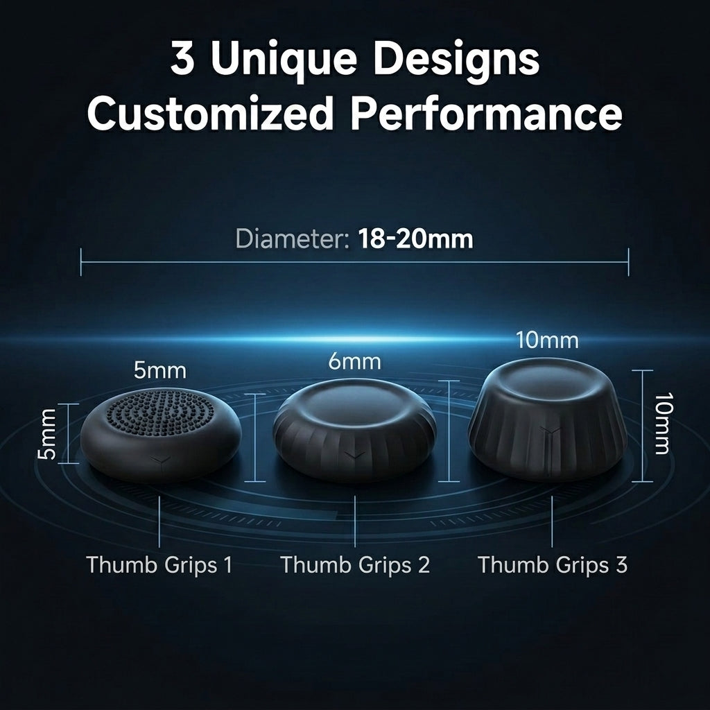 ZORBES® Silicone Thumb Grips Joystick Caps for Nintendo Switch 2