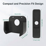 ZORBES® Apple TV 4K Wall Mount Holder with Silicone Remote Case