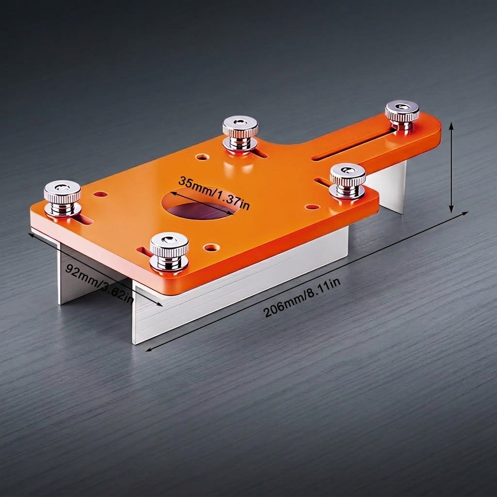 Serplex® Trim Router Slotting Tool and Adjustable Jig Set