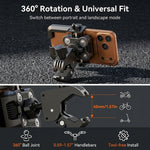ZORBES® Bike Phone Mount with Vibration Dampening Handlebar Holder