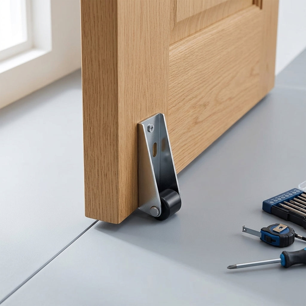 Serplex® 4Pcs Rigid Caster for Heavy Door