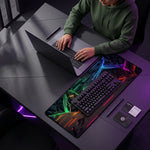 ZORBES® 3D Gaming Mouse Pad 300x800mm Large Non Slip Desk Mat