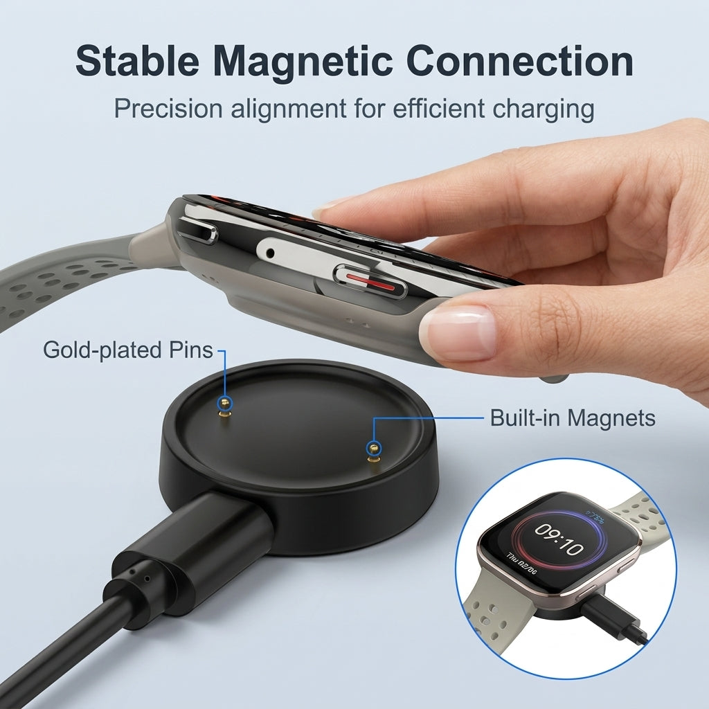 ZORBES® Magnetic Charger Cable for Amazfit Active & Bip 6