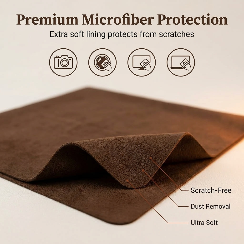 ZORBES® 45x45cm Self Folding Camera Lens Wrap Protective Cloth