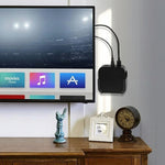 ZORBES® Apple TV 4K Wall Mount Holder with Silicone Remote Case