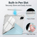 ZORBES® Trifold Case for Xiaomi Redmi Pad 2 11 Inch with Pen Slot