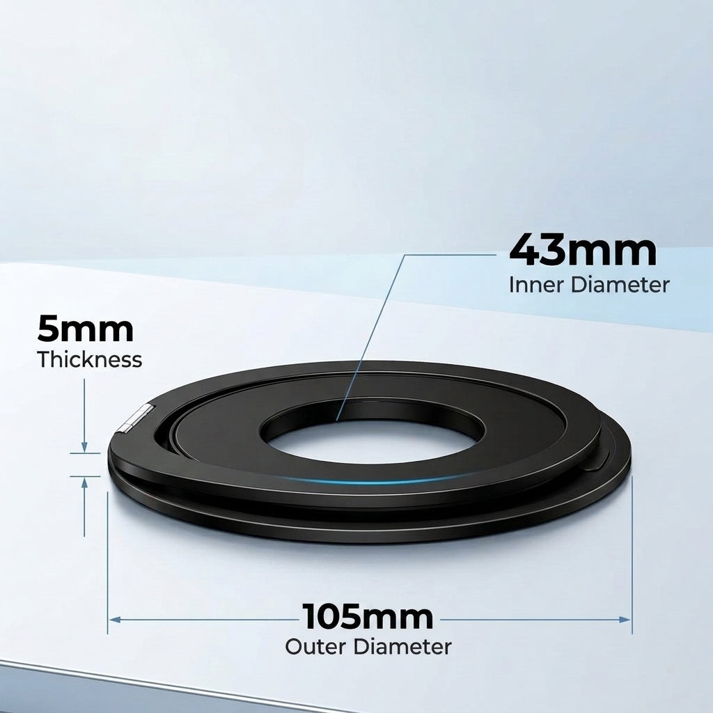ZORBES® 360° Rotatable Tablet Ring Grip and Foldable Stand