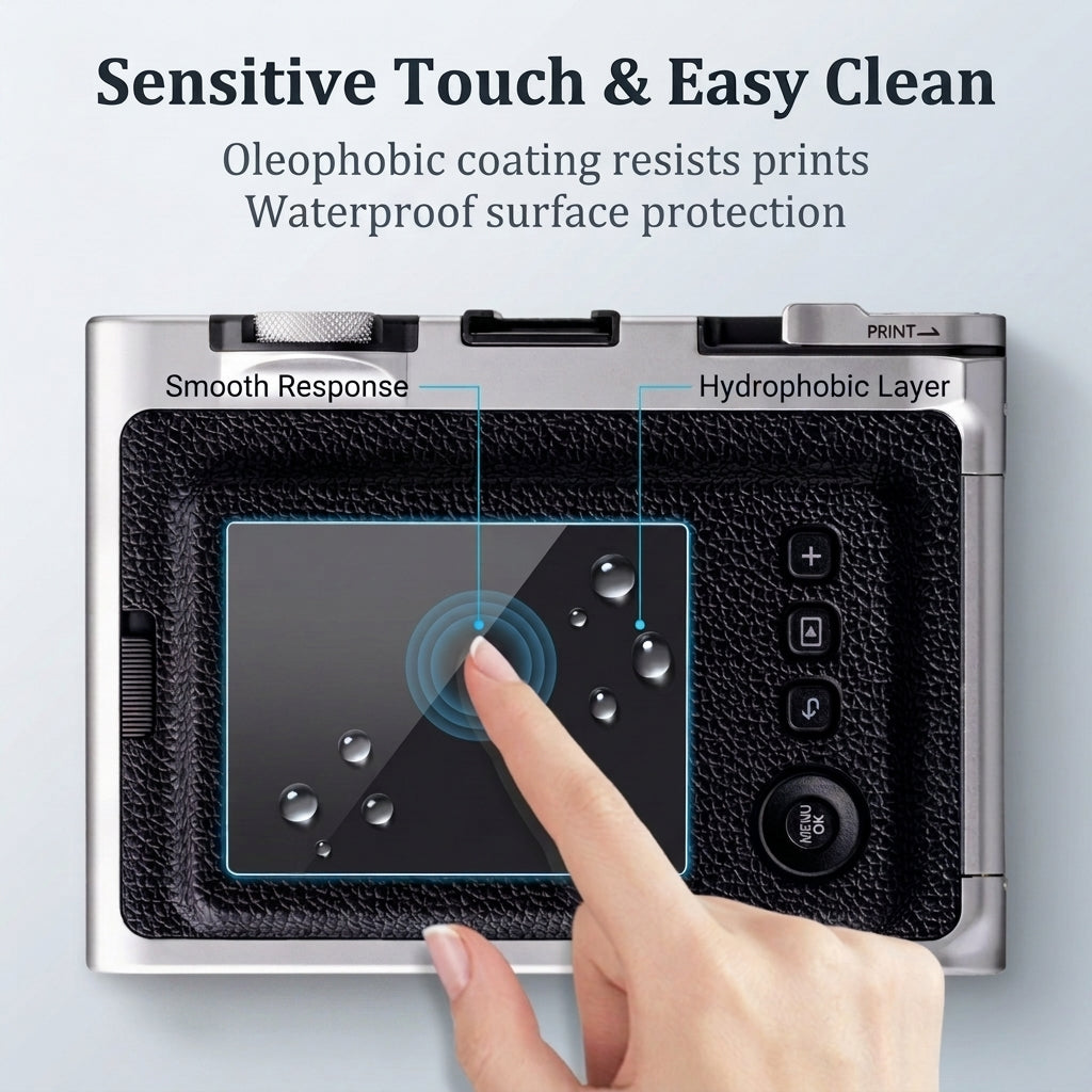ZORBES® 4 Pack Screen and Lens Protectors for Fujifilm Instax Mini EVO