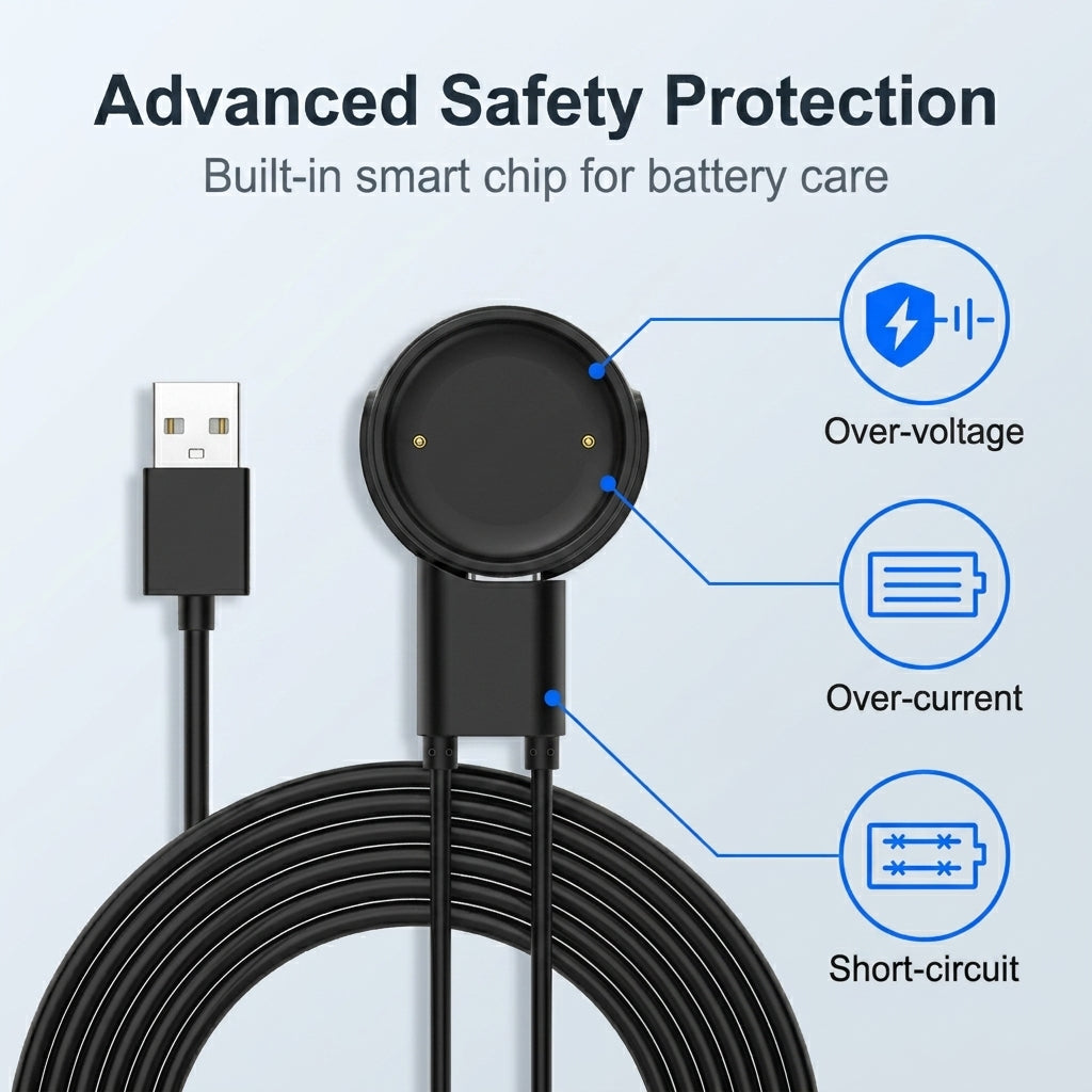 ZORBES® Magnetic Charger Cable for Amazfit Active & Bip 6