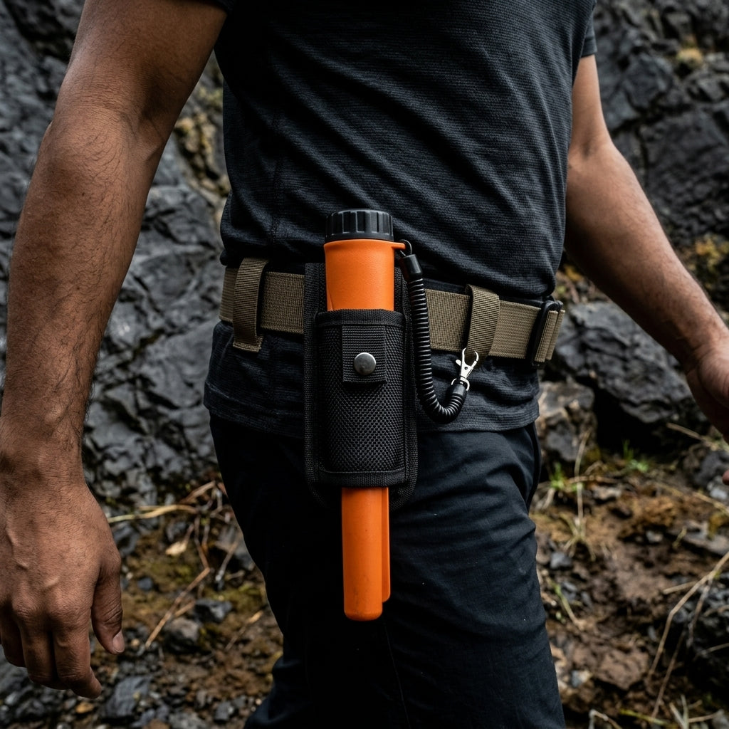 Serplex® Handheld Metal Detector with LCD Screen & 360° Probe