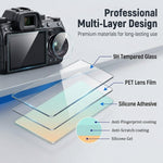 ZORBES® 4 Pack Screen and Lens Protectors for Fujifilm Instax Mini EVO