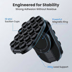 ZORBES® Foldable Magnetic Phone Holder with Suction Cup Mount
