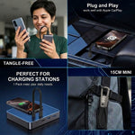 ZORBES® PD 60W Type C Fast Charging Short Cable with Keychain