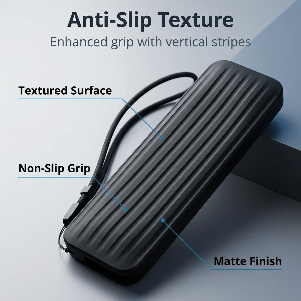ZORBES® Silicone Remote Cover Compatible with Apple TV 4K Remote
