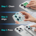 ZORBES® Camera Lens Protector Compatible with iPhone 17 Pro Max