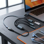 Verilux® 3-in-1 USB-C Splitter and OTG Adapter