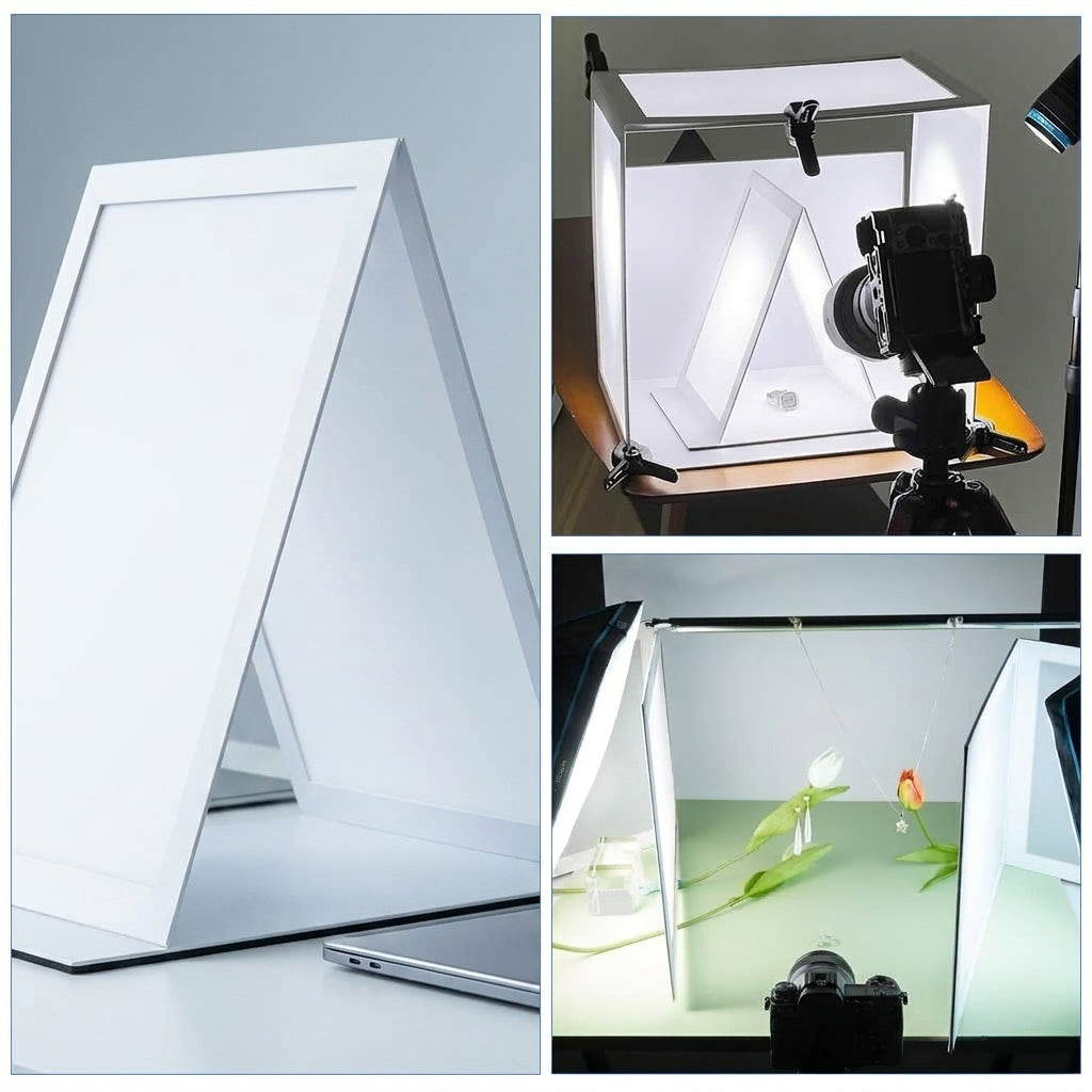ZORBES® A3 Double-Sided Photography Light Reflector Panel