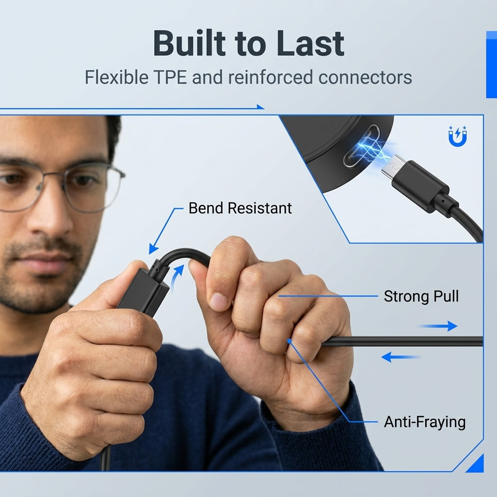 ZORBES® Magnetic Charger Cable for Amazfit Active & Bip 6