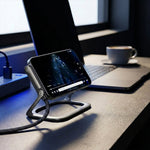 Verilux® 240W Type C Fast Charging Cable with Stand 6.6Ft