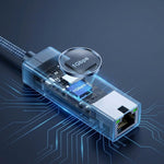 Verilux® USB-C to Gigabit Ethernet Adapter with 60W PD