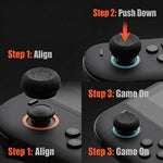 ZORBES® Silicone Thumb Grips for Switch 2 Joy-Con (3 Pairs)