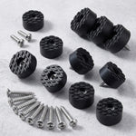 Serplex® 32 Pack 0.7" Round Rubber Chair Leg Pads Screw On
