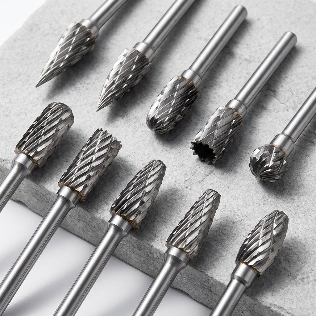Serplex Tungsten Carbide Rotary Burr Set