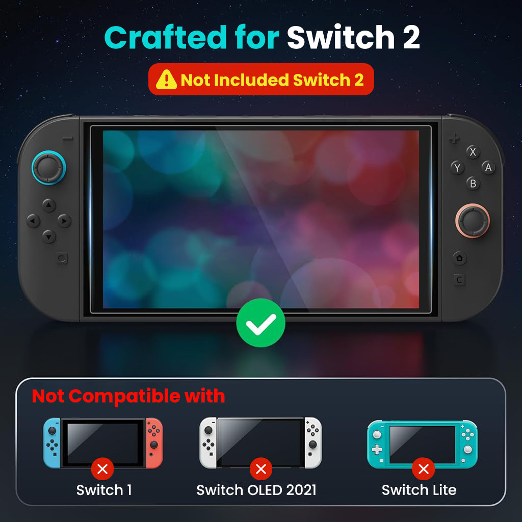 ZORBES® Switch 2 Screen Protector for Switch 2 202