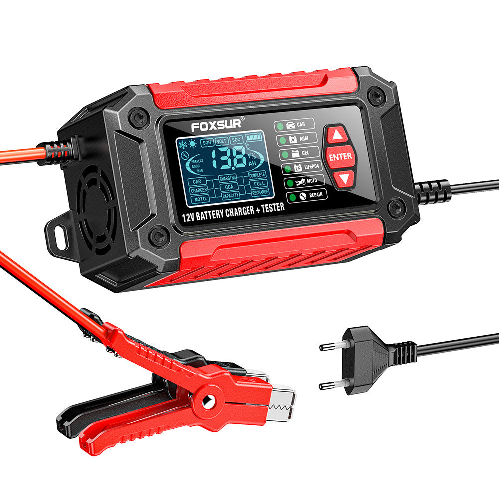 Verilux 2-in-1 6A 12V Battery Charger