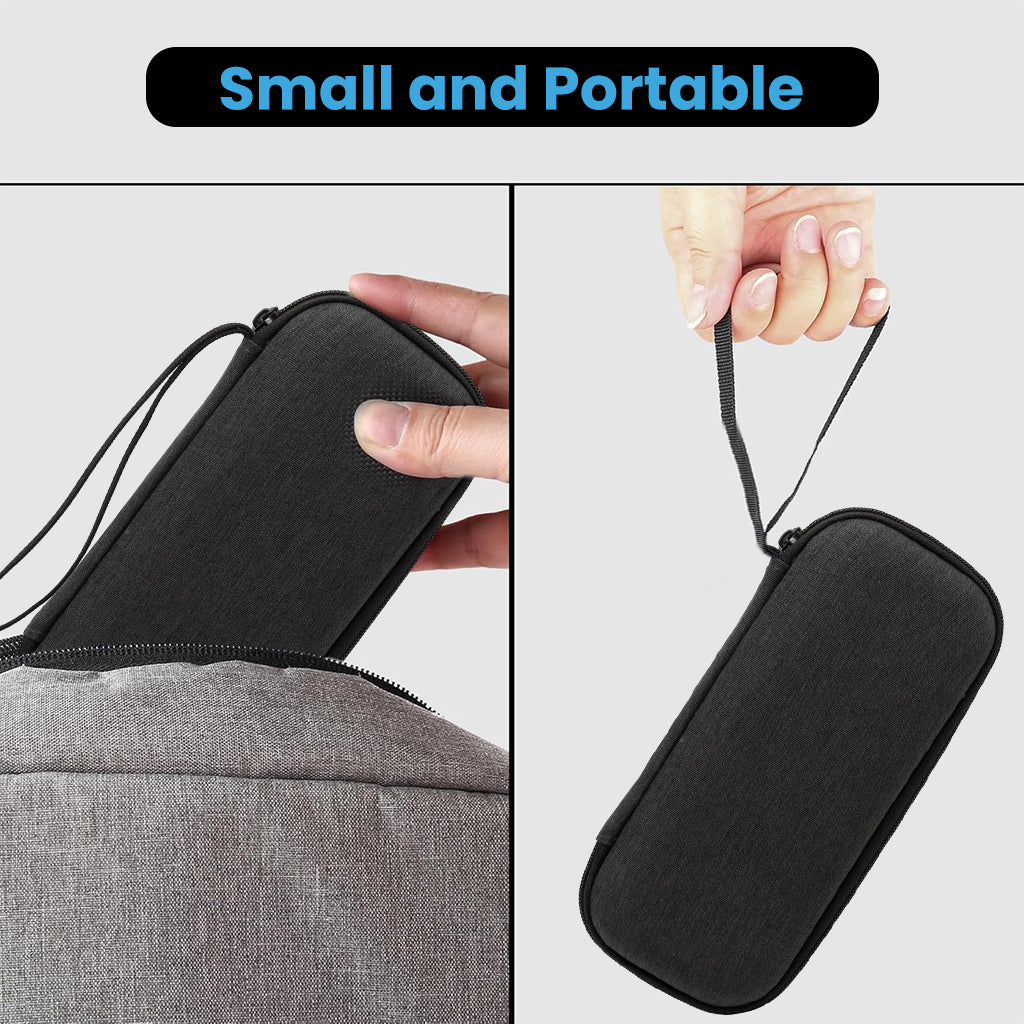 ZORBES® Estuche de transporte para cámara os*mo Pocket 3, bolsa de almacenamiento os*mo Pocket 3 con correa de mano, bolsa de viaje para accesorios de cámara os*mo Pocket 3, no incluida