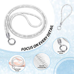 ZORBES® Phone Lanyard for Phone Case, Sparkling Cell Phone Wrist Strap for All Phone Case,Universal Phone Neck Strap and Wrist Strap