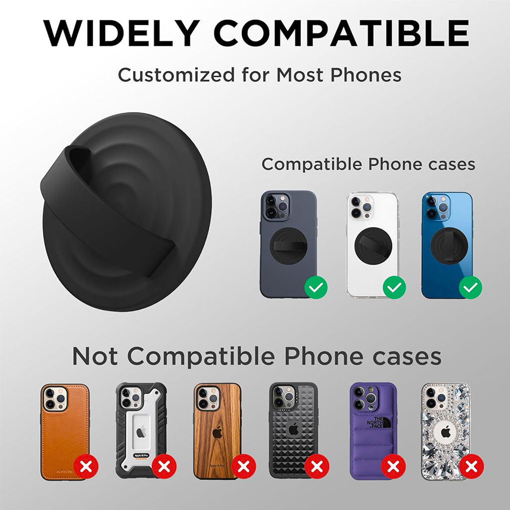 ZORBES® Upgraded Phone Grip, Compatible with MagSaf