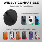 ZORBES® Upgraded Phone Grip, Compatible with MagSaf