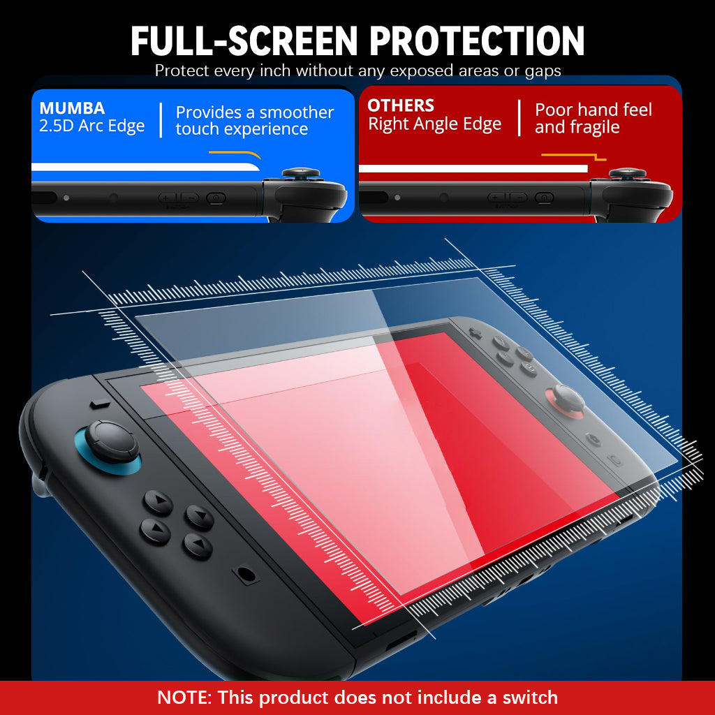 ZORBES® ORBES Auto-Alignment OneTouch for Switch 2 Screen Protector