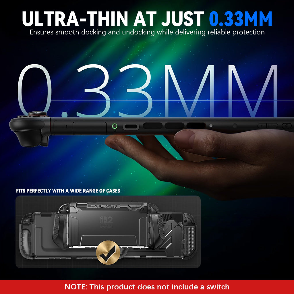 ZORBES® ORBES Auto-Alignment OneTouch for Switch 2 Screen Protector
