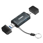 ZORBES® SD Card Reader USB C
