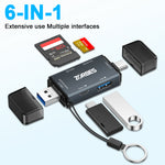 ZORBES® SD Card Reader USB C