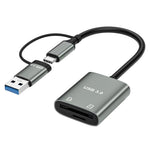 ZORBES® SD Card Reader, High-Speed USB 3.0 to Micro SD Card Adapter
