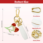 ZORBES® Keychain Safety for Women Self Defense Strawberry Key Chain Accessories