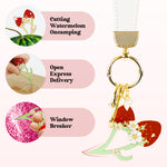 ZORBES® Keychain Safety for Women Self Defense Strawberry Key Chain Accessories