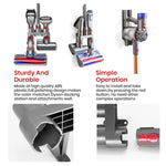 Verilux® Attachment Organizer Holder for Dyson Vacuum Cleaner Series, Accessory Holder Rack Wall Mounted Holder Organzier Accessories Organzier for Dyson V7 V8 V10 V11 Vacuum Cleaner Attachment