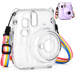 ZORBES Instax Mini 11 Case Cover, Crystal Protective Camera Case for Fujifilm Instax Mini 11