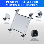 Verilux® Laptop Tablet Stand Multi Devices Desk Holder Organizer Stand Rugged Stainless Steel Desk Organizer Adjustable Spacing Design Utility Desk Stand for Laptop, Tablet, Phone, E-Reader