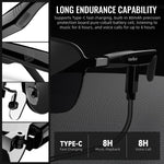 Verilux® Smart Glasses,Polarized Sunglasses with Bluetooth Speaker