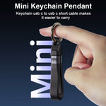 Verilux® Short USB C Cable PD 240W/USB 4.0 C Short Cable/40Gbps Data Transfer