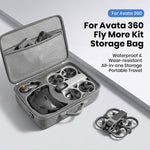 ZORBES® Carrying Case for Avata Drone, Shockproof EVA Hard Shell Storage Bag with Custom Foam Insert for Drone, Goggles & Controller, Portable Travel Case with Shoulder Strap & Mesh Pocket