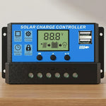 Verilux® 20A Intelligent Solar Charge Controller (12V/24V Auto-Adaptive)